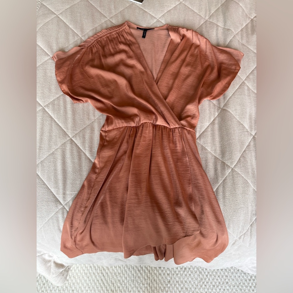 BCBGMaxAzria Rust Orange Dress
